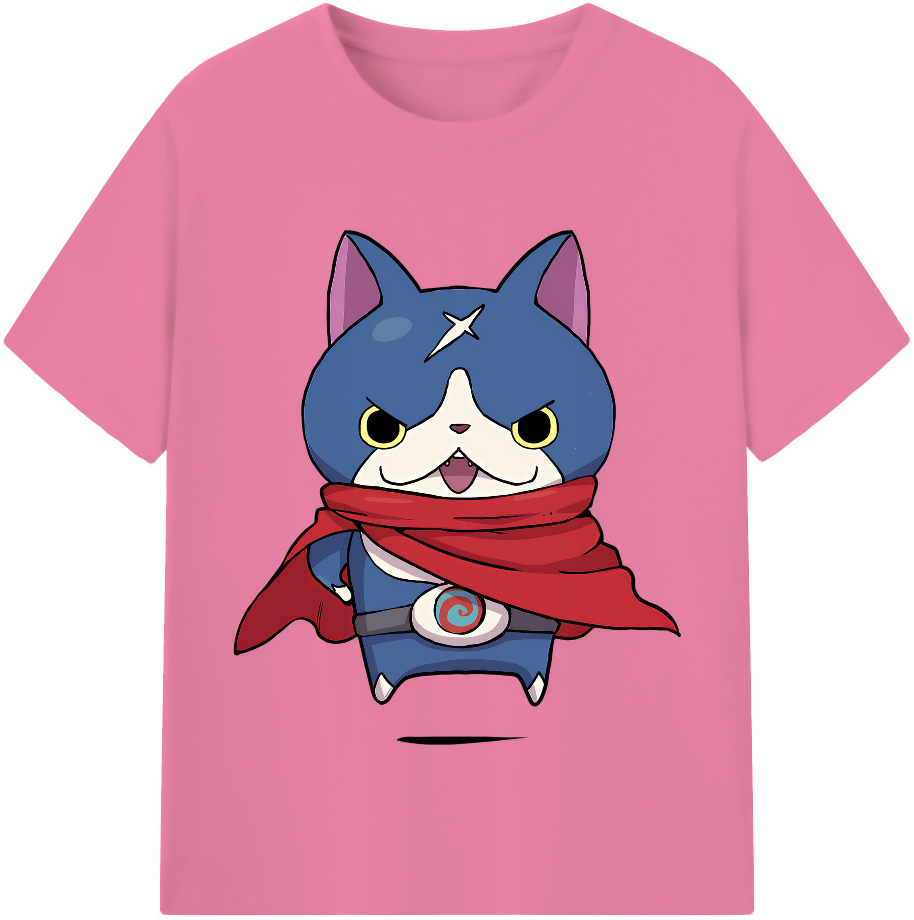 （画像用） 妖怪ウォッチ Yo-kai Watch 綿100％半袖Tシャツ（フロントプリント）
